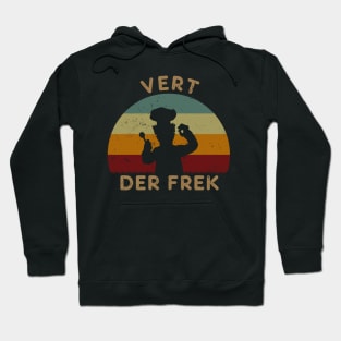 The Swedish Chef Retro Sunset Hoodie